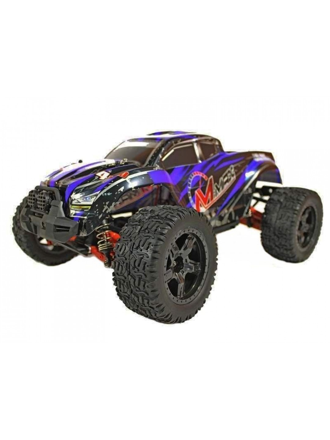 Радиоуправляемый монстр Remo Hobby MMAX PRO UPGRADE (синий) 4WD 2.4G 1/10 RTR