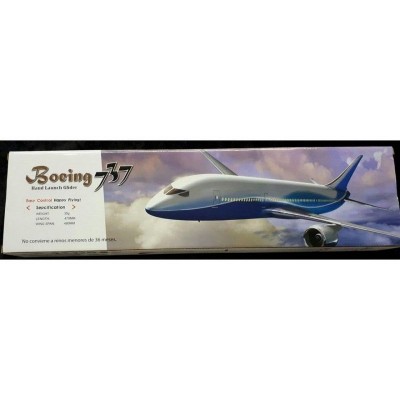 Планер метательный CTF 480мм гражданский самолет Боинг EPP RTF Планер метательный CTF 480мм гражданский самолет Боинг EPP RTF