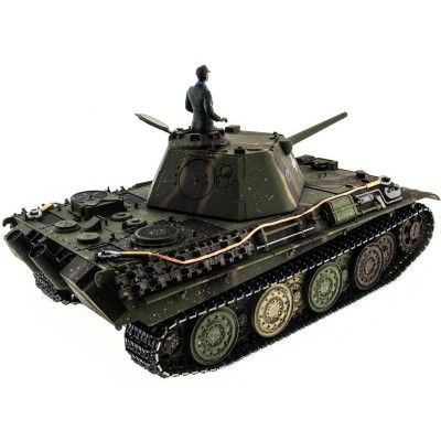 Р/У танк Taigen 1/16 Panther type F (Германия) HC версия, башня на 360, подшипники в ред., V3 2.4G RTR