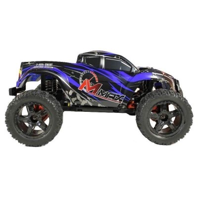 Радиоуправляемый монстр Remo Hobby MMAX PRO UPGRADE (синий) 4WD 2.4G 1/10 RTR