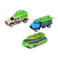 Набор металлических машинок AUTODRIVE Экспедиционная техника 3шт. (катер, внедорожник, грузовик) Набор металлических машинок AUTODRIVE Экспедиционная техника 3шт. (катер, внедорожник, грузовик)