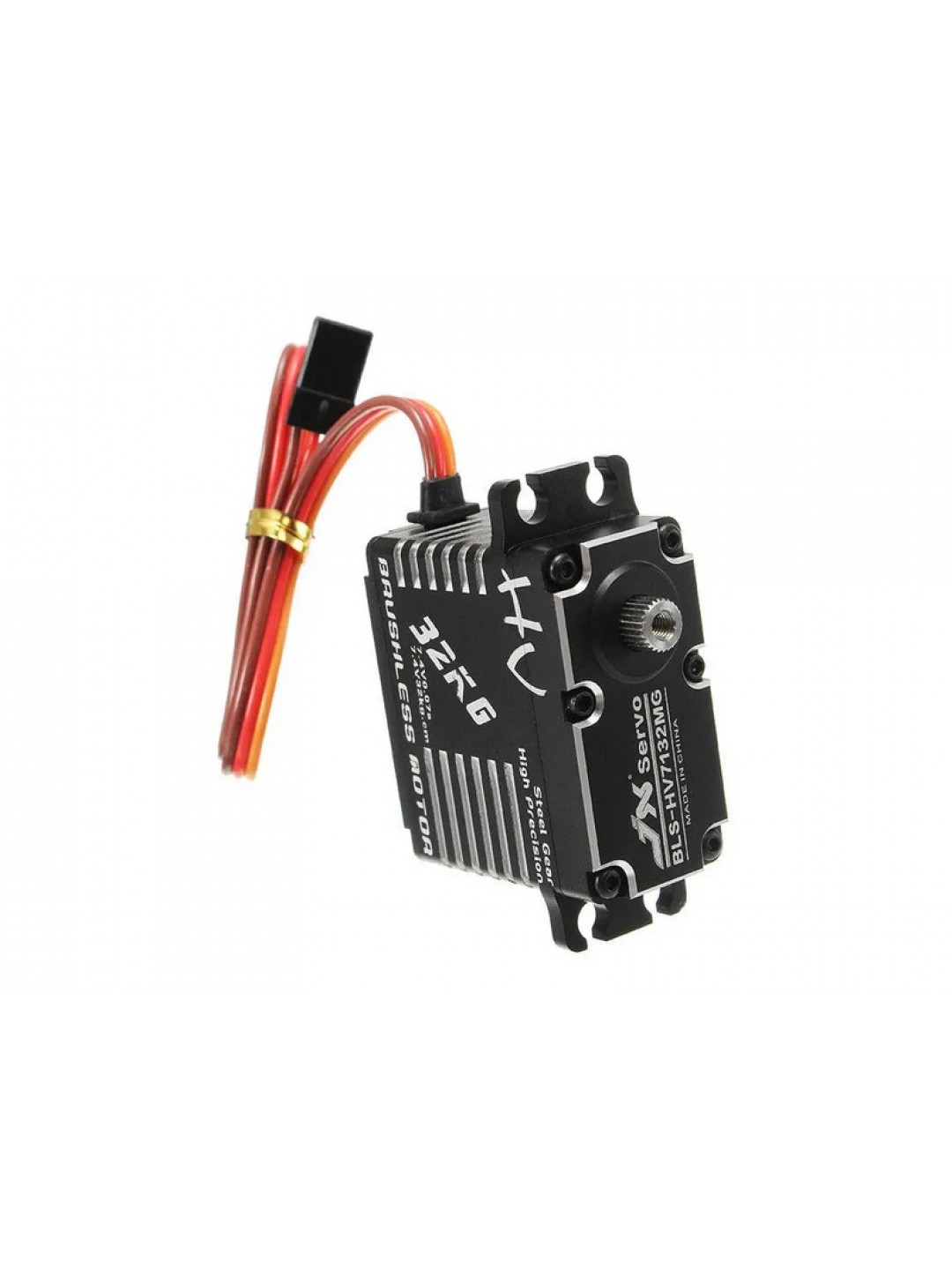 Сервомашинка цифровая JX Servo BLS-HV7132MG (71г/32.5/0.07/7.4V) бесколлекторная, Full metal