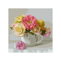 Картина по номерам 30х30 Бузин. Букетик (23 цвета) Картина по номерам 30х30 Бузин. Букетик (23 цвета)