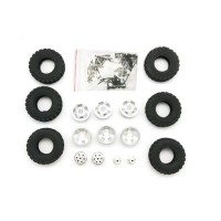 Комплект колес WPL 4WD, металллические диски, KIT Комплект колес WPL 4WD, металллические диски, KIT