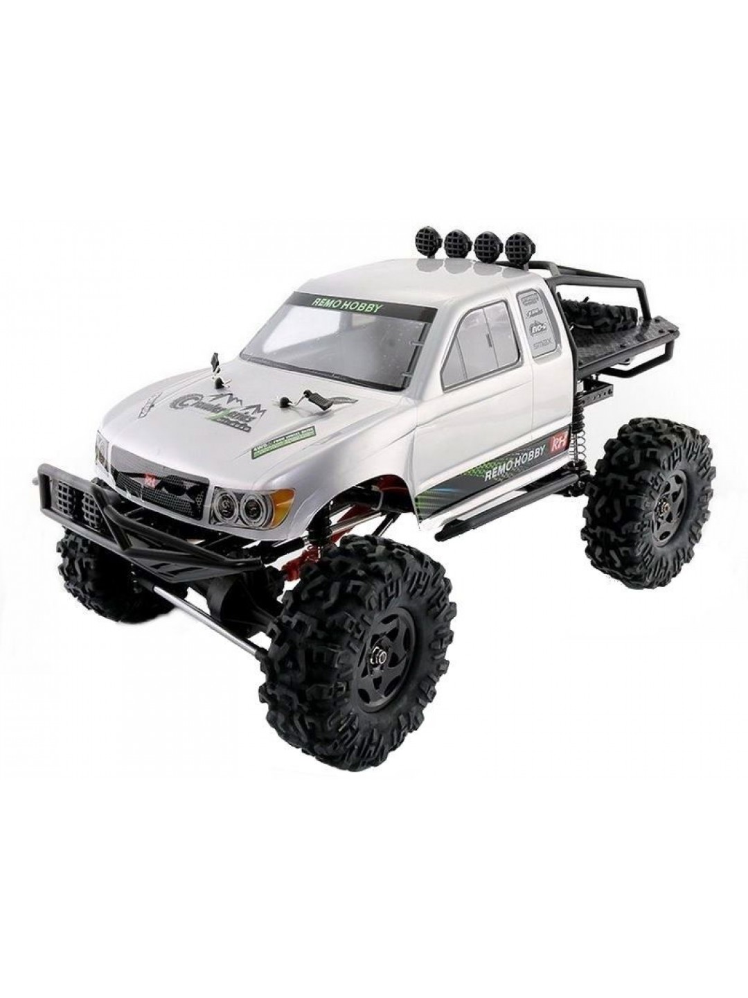 Радиоуправляемый краулер Remo Hobby Trial Rigs Truck (серебристый) 4WD 2.4G 1/10 RTR