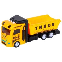 Машина AUTODRIVE Грузовик строительный фрикционный, со светом и звуком, в/к 23,5*7*11 см Машина AUTODRIVE Грузовик строительный фрикционный, со светом и звуком, в/к 23,5*7*11 см