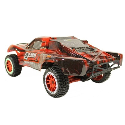 Радиоуправляемый шорт-корс Remo Hobby 9EMU Brushless (красный) 4WD 2.4G 1/8 RTR