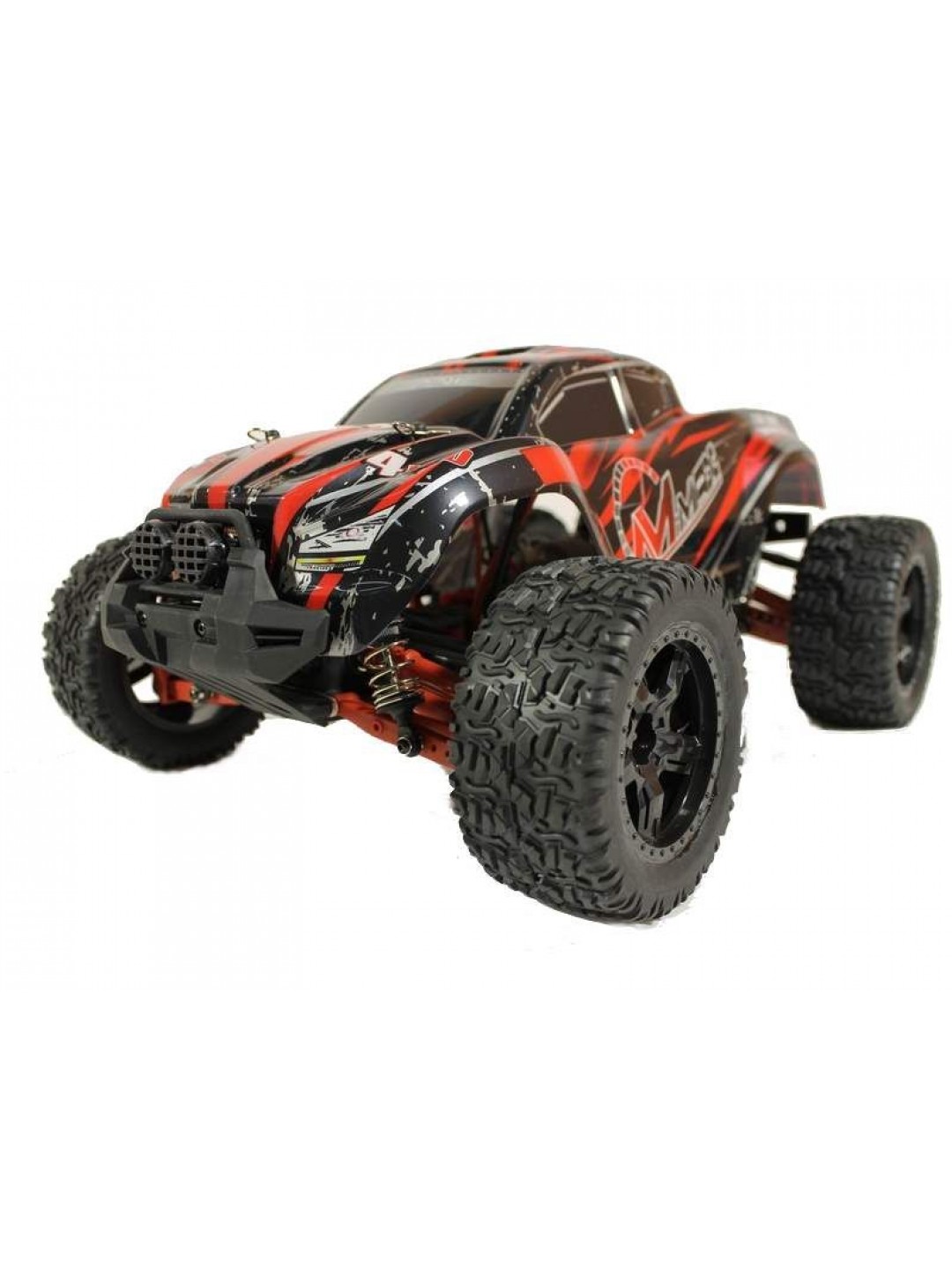 Радиоуправляемый монстр Remo Hobby MMAX UPGRADE (красный) 4WD 2.4G 1/10 RTR
