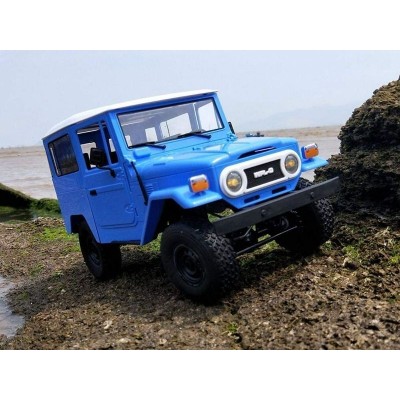 Радиоуправляемая машина WPL японский внедорожник FJ40 (голубая) 4WD 2.4G 1/16 RTR