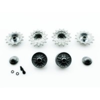 Ведущая звездочка и ленивец для танка ИС-2 (металл) Ведущая звездочка и ленивец для танка ИС-2 (металл)