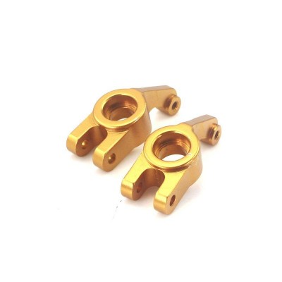 Алюминиевый золотой задний хаб (2шт.) для автомоделей Himoto E10, тюнинг Алюминиевый золотой задний хаб (2шт.) для автомоделей Himoto E10, тюнинг