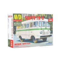 Сборная модель AVD Автобус Тарту ТА-6, 1/43 Сборная модель AVD Автобус Тарту ТА-6, 1/43