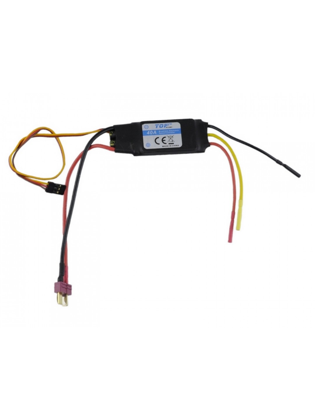 Регулятор скорости бесколлекторный 40A для планера Top RC Lightning V2