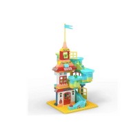 Конструктор CADA веселый дом-горка (121 деталь), интерактивный, лабиринт с шариками и воронками Конструктор CADA веселый дом-горка (121 деталь), интерактивный, лабиринт с шариками и воронками