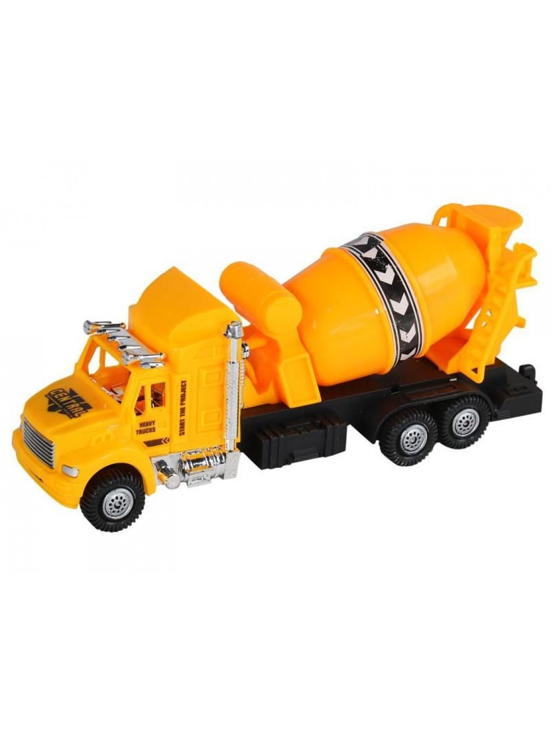 Машина AUTODRIVE Бетоновоз 17,5см инерционная, в/п 23,5*6,5*19,5см, ,