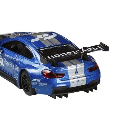 Машина "АВТОПАНОРАМА" BMW M6, синий, 1/44, инерция, в/к 17,5*12,5*6,5 см