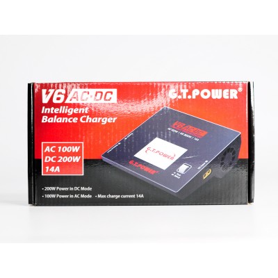 Универсальное зарядное устройство G.T.Power V6 AC/DC