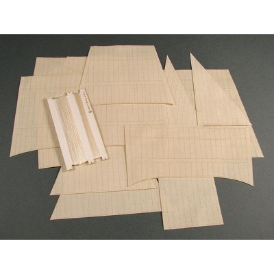 Комплект парусов для модели HMS Mercury, 1/96 Комплект парусов для модели HMS Mercury, 1/96