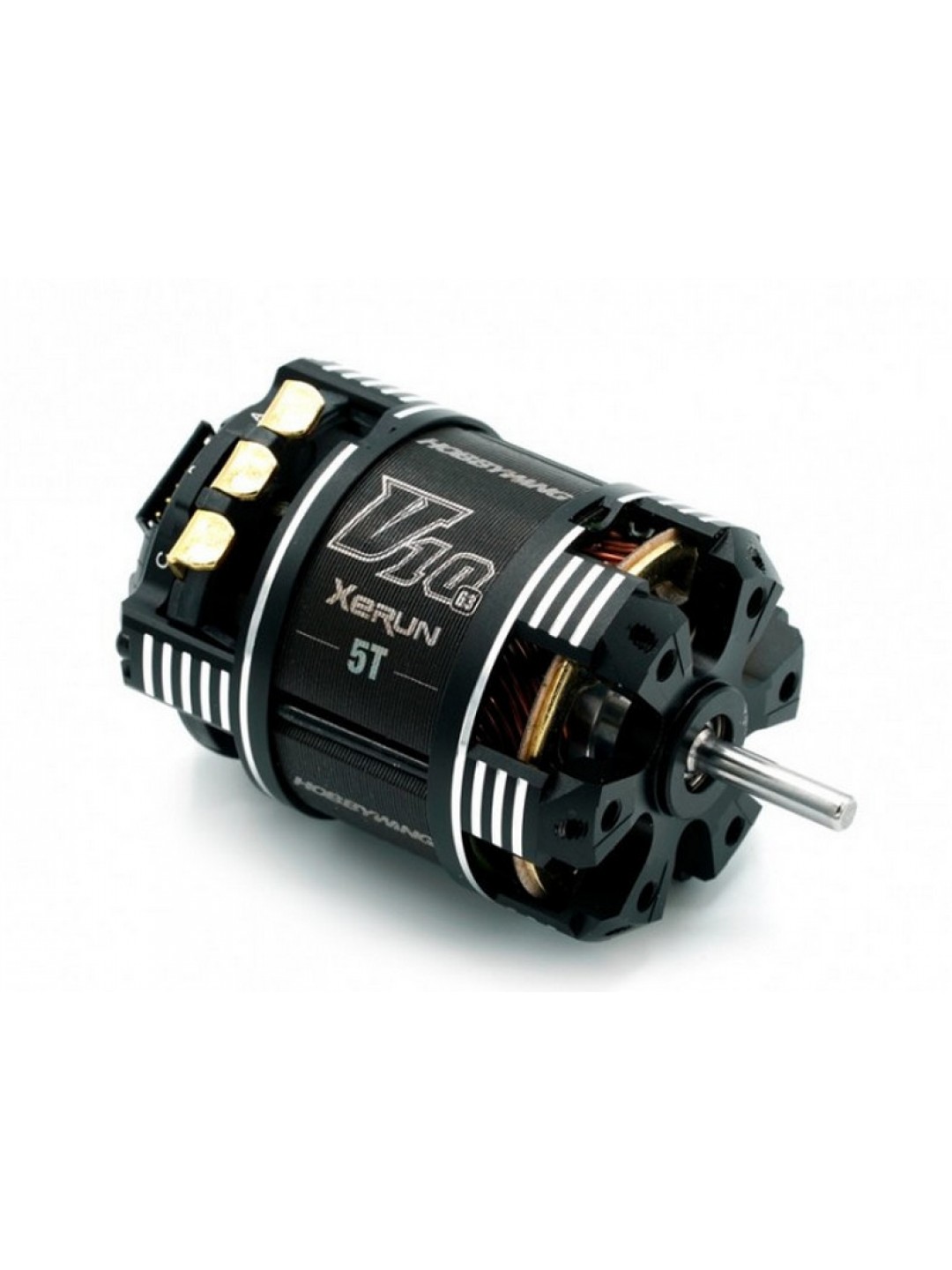 Бесколлекторный мотор Hobbywing XERUN-V10-5T-BLACK-G3 (6500KV, 3.17/13.3, 1/10)