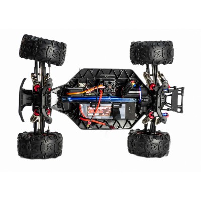 Радиоуправляемый монстр Remo Hobby Dinosaurs Master Brushless (синий) 4WD 2.4G 1/8 RTR