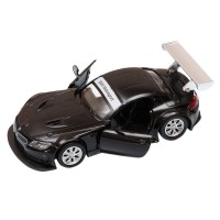 Машина "АВТОПАНОРАМА" BMW Z4 GT3, 1/38, черный, инерция, откр. двери, в/к 17,5*12,5*6,5 см Машина "АВТОПАНОРАМА" BMW Z4 GT3, 1/38, черный, инерция, откр. двери, в/к 17,5*12,5*6,5 см