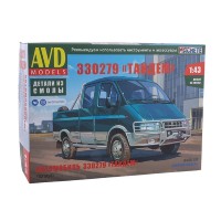Сборная модель AVD Автомобиль 330279 "Тандем", 1/43 Сборная модель AVD Автомобиль 330279 "Тандем", 1/43