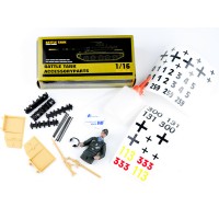 Набор наклеек и аксессуаров для танка KingTiger Набор наклеек и аксессуаров для танка KingTiger