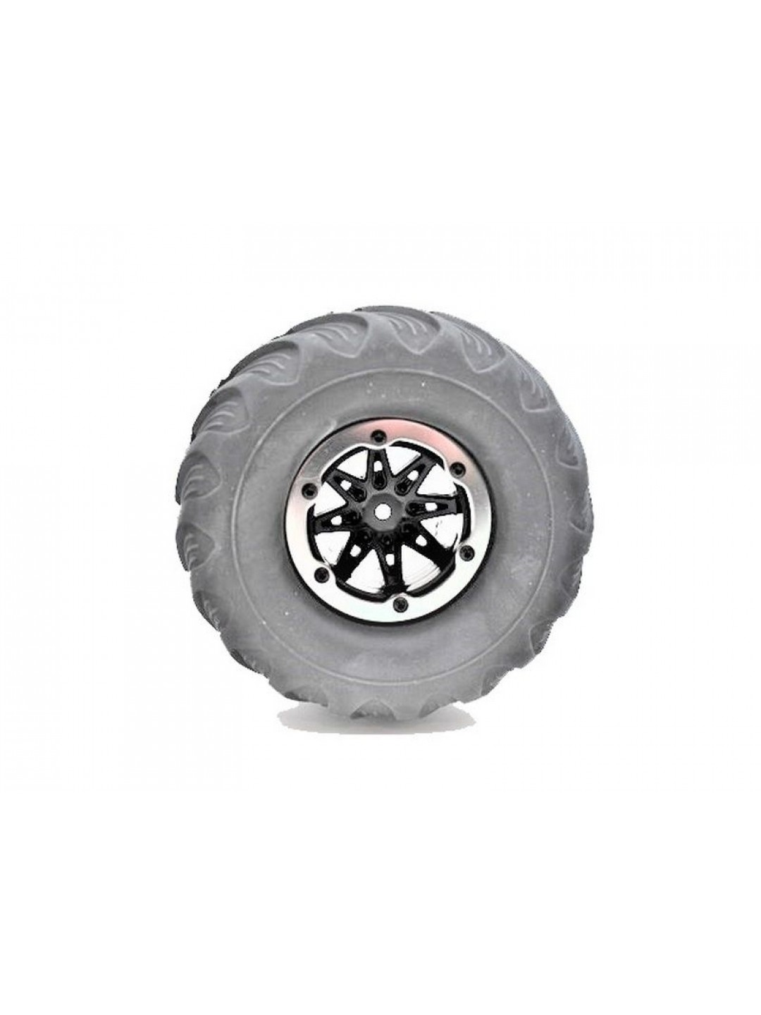 Колесо левое в сборе для монстра Remo Hobby BATMAN RH1091/96 1/10