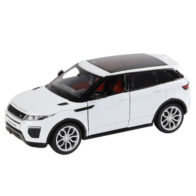 Машина "АВТОПАНОРАМА" Range Rover Evoque, белый, 1/32, свет, звук, инерция, в/к 17,5*13,5*9 см