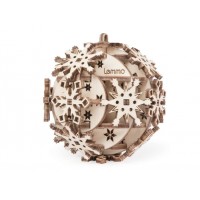 Деревянный конструктор Lemmo Новогодний шар, 35 деталей Деревянный конструктор Lemmo Новогодний шар, 35 деталей