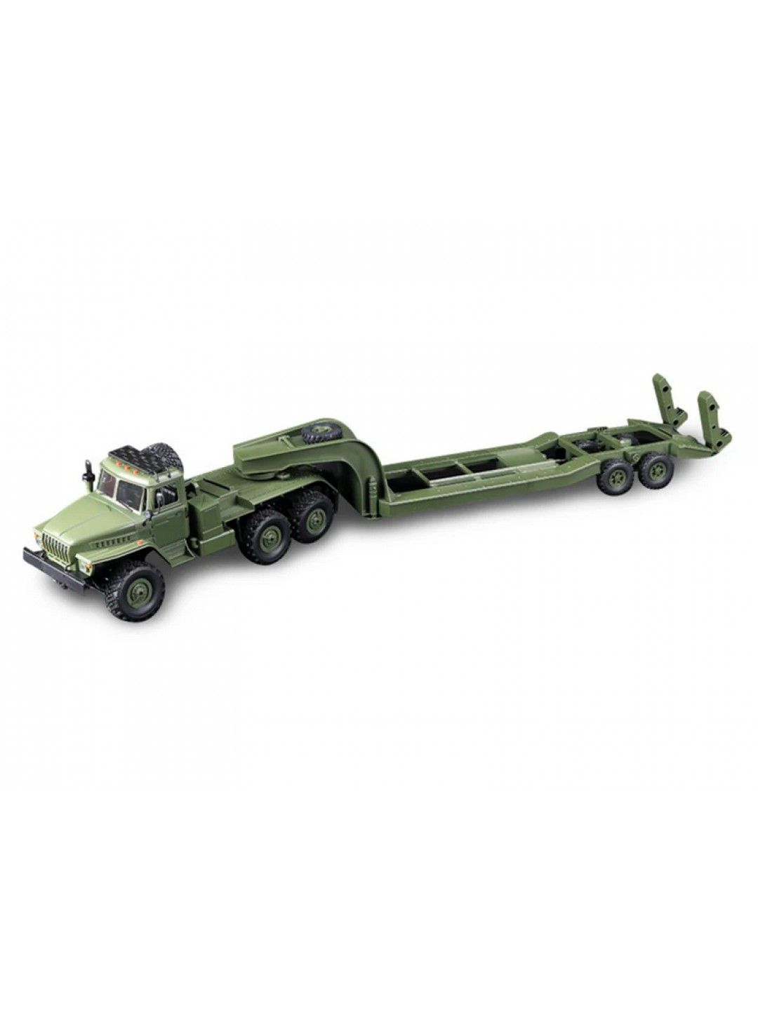 Радиоуправляемая машина WPL военный грузовик B-36 с тралом (зеленый) 6WD 2.4G 1/16 RTR