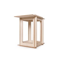 Деревянный конструктор Lemmo Кормушка для птиц, 8 деталей Деревянный конструктор Lemmo Кормушка для птиц, 8 деталей