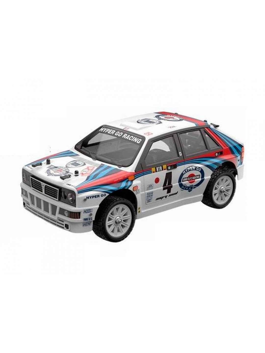 Радиоуправляемая машина для дрифта MJX Hyper Go 14302 Lancia Delta Brushless 4WD 2.4G LED 1/14 RTR