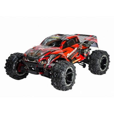 Радиоуправляемый монстр Remo Hobby Dinosaurs Master Brushless UPGRADE PLUS (красный) 4WD 2.4G 1/8 RTR