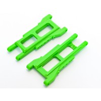 Рычаги передней подвески для Remo Hobby 1/8, тюнинг, зеленые Рычаги передней подвески для Remo Hobby 1/8, тюнинг, зеленые