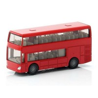 Автобус Siku 1321 двухэтажный 1/87, 7.2 см, красный Автобус Siku 1321 двухэтажный 1/87, 7.2 см, красный