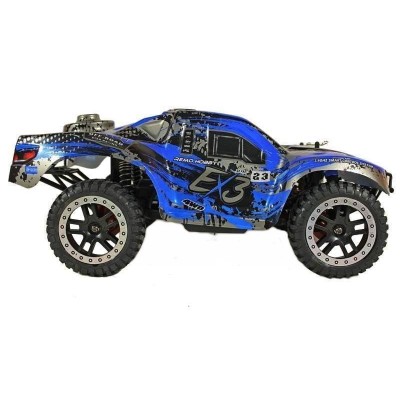 Радиоуправляемый шорт-корс Remo Hobby EX3 UPGRADE (синий) 4WD 2.4G 1/10 RTR