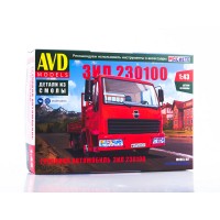 Сборная модель AVD ЗИЛ-230100 бортовой, 1/43 Сборная модель AVD ЗИЛ-230100 бортовой, 1/43