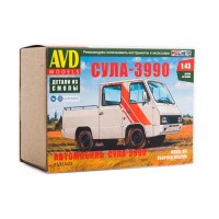 Сборная модель AVD СУЛА-3990, 1/43 Сборная модель AVD СУЛА-3990, 1/43