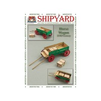 Сборная картонная модель Shipyard телега (№69), 1/72