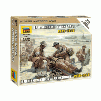 Сборные солдатики ZVEZDA Британские санитары, 1/72 Сборные солдатики ZVEZDA Британские санитары, 1/72