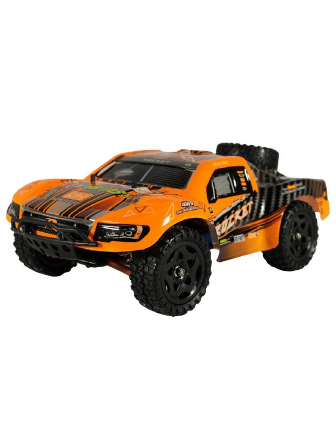 Радиоуправляемый шорт-корс Remo Hobby Rocket Brushless UPGRADE V2.0 (оранжевый) 4WD 2.4G 1/16 RTR