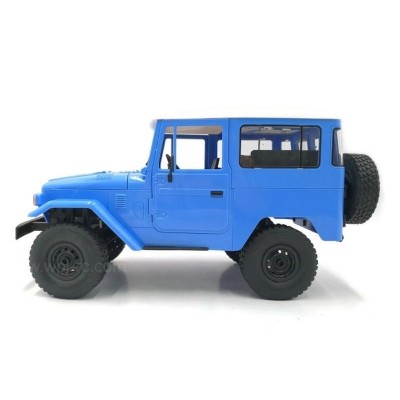 Радиоуправляемая машина WPL японский внедорожник FJ40 (голубая) 4WD 2.4G 1/16 RTR