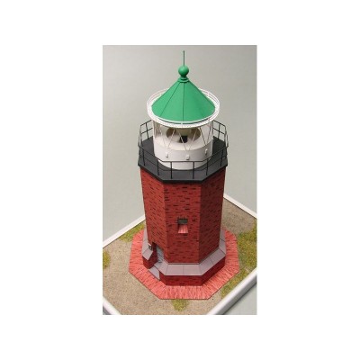 Сборная картонная модель Shipyard маяк Rotes Kliff Lighthouse (№87), 1/72