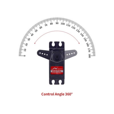 Сервомашинка цифровая JX Servo PDI-6221MG-360 (62г/20.32/0.16/6V) стандартная