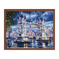 Картина мозаикой с нанесенной рамкой 40х50 ТАУЭРСКИЙ МОСТ (30 цветов) Картина мозаикой с нанесенной рамкой 40х50 ТАУЭРСКИЙ МОСТ (30 цветов)