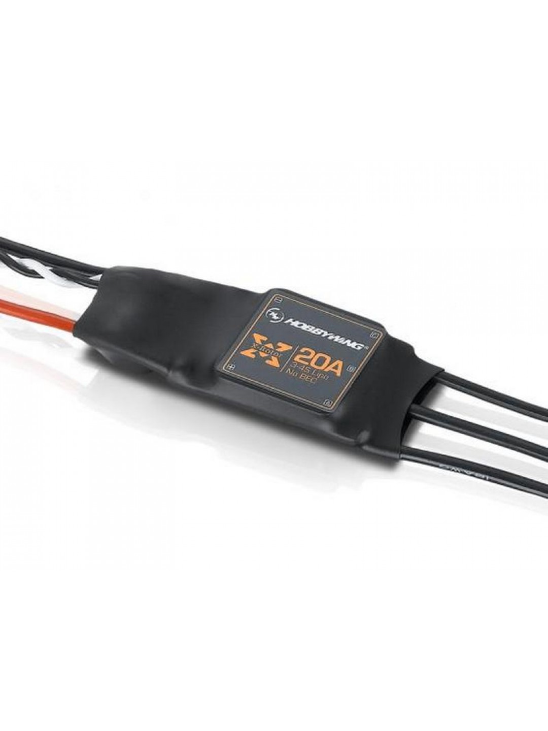 Бесколлекторный регулятор Hobbywing XRotor-20A-Wire Leaded (-, )