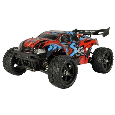 Радиоуправляемая трагги Remo Hobby S EVO-R Brushless V2.0 (красная) 4WD 2.4G 1/16 RTR