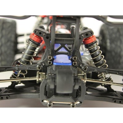 Радиоуправляемая трагги Remo Hobby S EVO-R Brushless V2.0 (красная) 4WD 2.4G 1/16 RTR