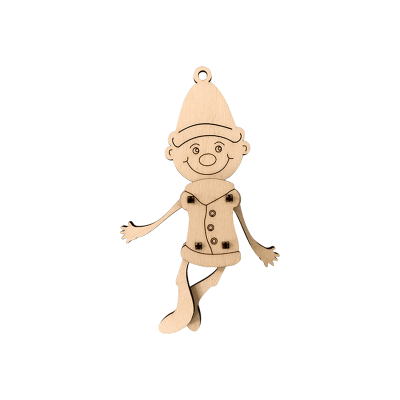 Деревянный конструктор Lemmo Игрушка елочная Деревянный конструктор Lemmo Игрушка елочная